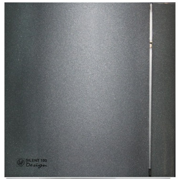 Sadzīves ventilators S&P Silent Design 100CZ, pretvārsts, 0201268, pelēks