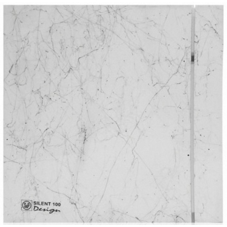 Sadzīves ventilators S&P Silent Design 100CZ, pretvārsts, balts marmors