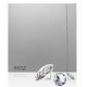 Sadzīves ventilators S&P Silent Design 100CZ, pretvārsts, silver swarovski