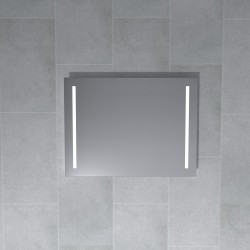 Spogulis ar LED apgaismojumu Stikla Serviss EMILIA 80x120cm