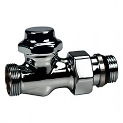 Dvieļu žāvētāju rokas ventilis Giacomini taisns 1/2x16, hroms