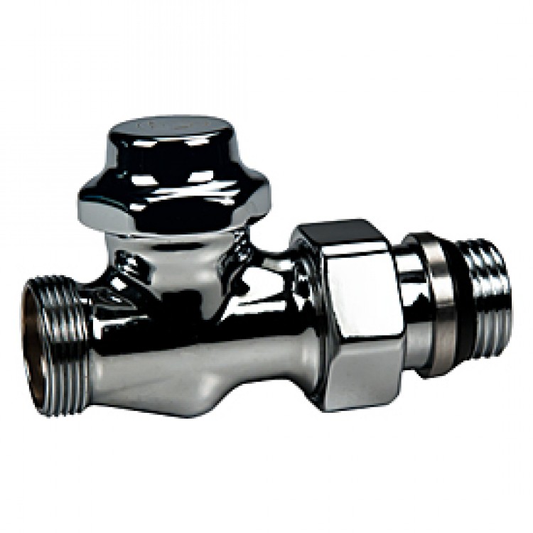 Dvieļu žāvētāju rokas ventilis Giacomini taisns 1/2x16, hroms