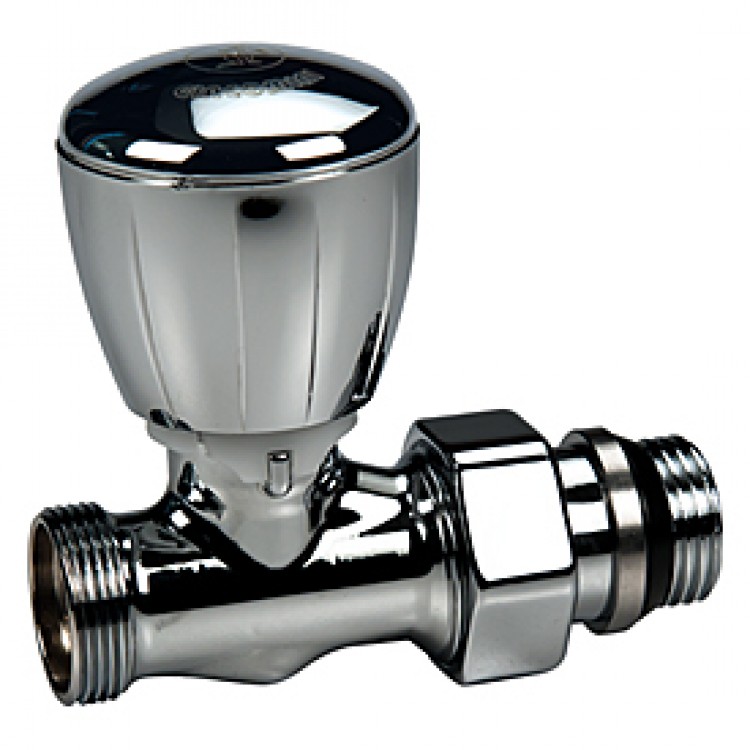 Dvieļu žāvētāju rokas ventilis Giacomini taisns, 1/2x16 hroms