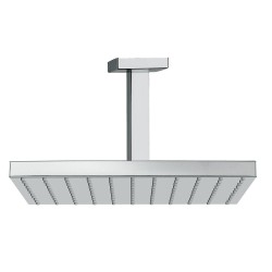 Dušas galva ar turētāju TRES Antilime 25x25 cm, hroms 03412102