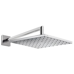 Dušas galva ar turētāju TRES Antilime 25x25 cm, hroms 03423101