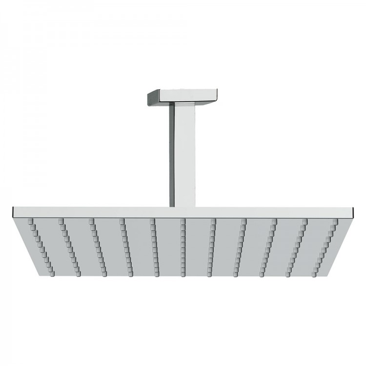 Dušas galva ar turētāju TRES Antilime 30x30 cm, hroms 03483102