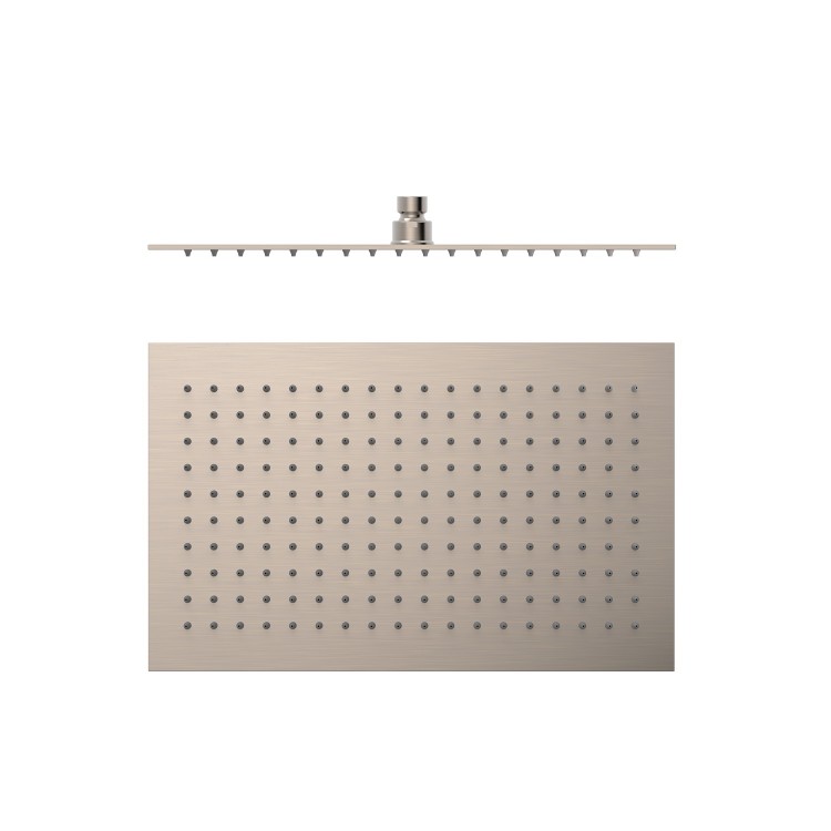 Dušas galva TRES INOX Antilime 40x25 cm, 134315008AC