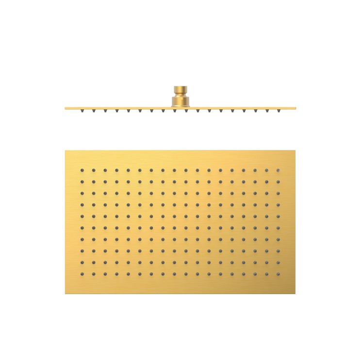 Dušas galva TRES INOX Antilime 40x25 cm, 134315008OM