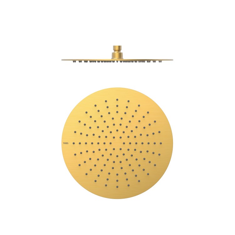 Dušas galva TRES INOX Antilime D30cm, 134315010OM