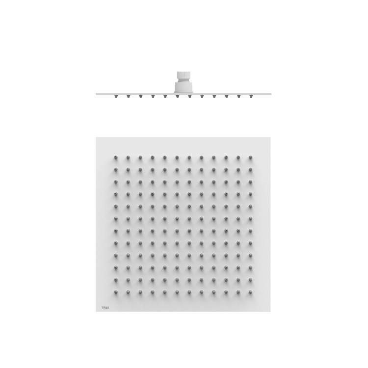 Dušas galva TRES INOX Antilime 30x30 cm, 134315012BM