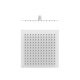 Dušas galva TRES INOX Antilime 30x30 cm, 134315012BM
