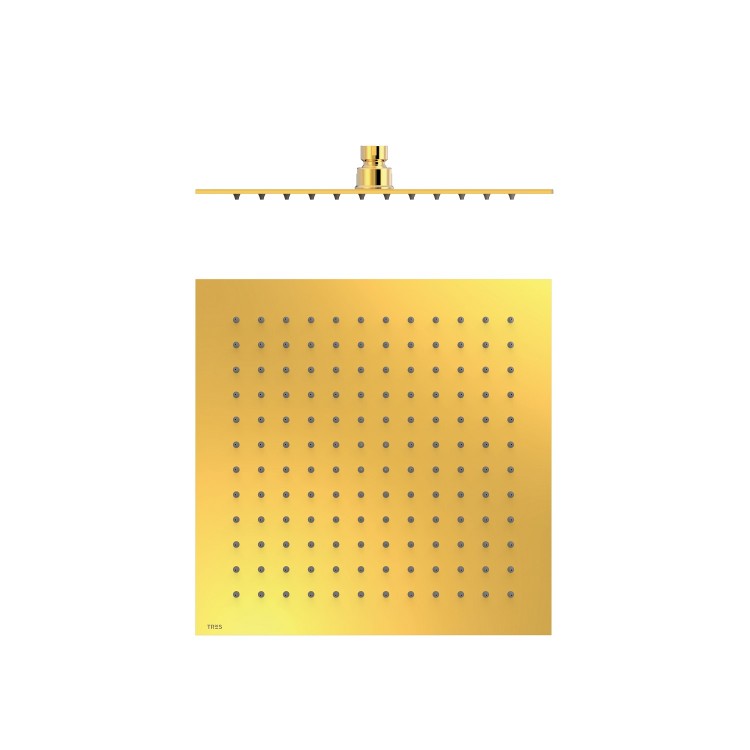 Dušas galva TRES INOX Antilime 30x30 cm, 134315012OR