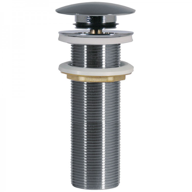 Sifona izplūde TRES Click-Clack 68x68mm, hroms, 13454030