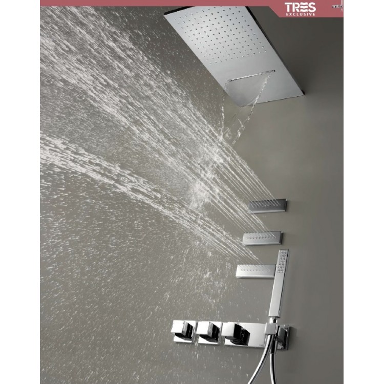 Termostata dušas sistēma TRES Shower Space 20725301
