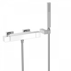 Vannas un dušas termostata maisītājs SLIM exclusive TRES, 20217409BL