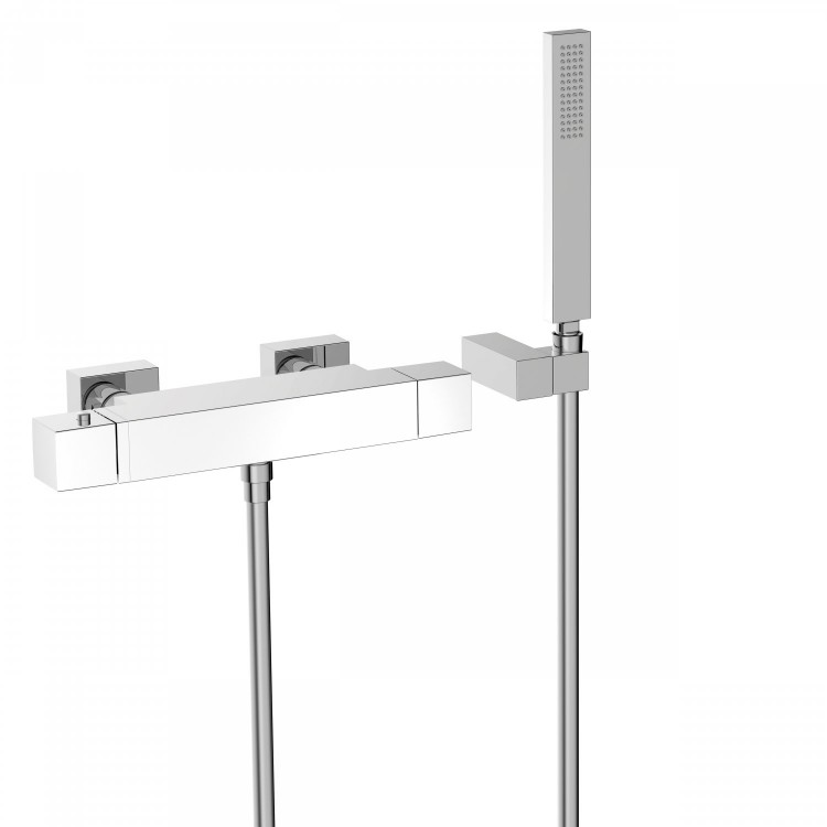 Vannas un dušas termostata maisītājs SLIM exclusive TRES, 20217409BL