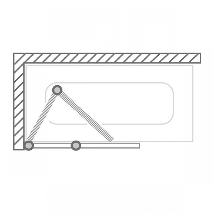 Vannas sieniņa Roth TZV2 1200 L/P