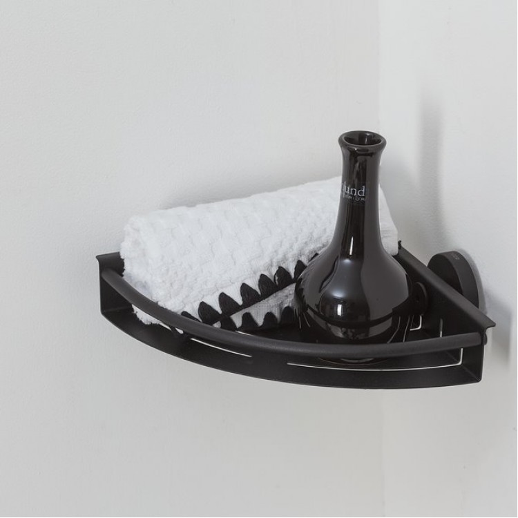 Stūra plaukts Tiger Boston Black, melns