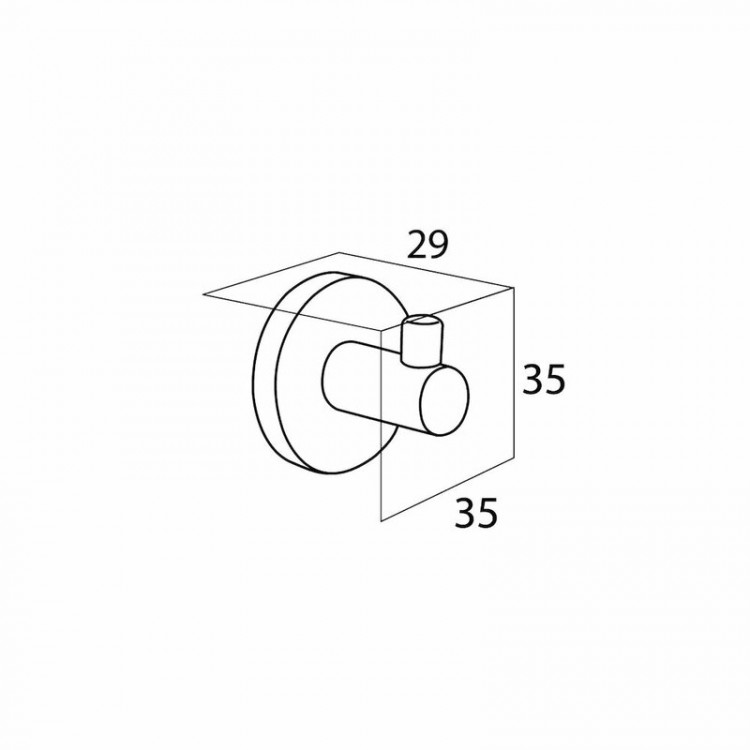 Āķis mazais Tiger Boston Black, melns