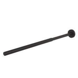 Dvieļu turētājs teleskopiskais Tiger Boston Black, melns