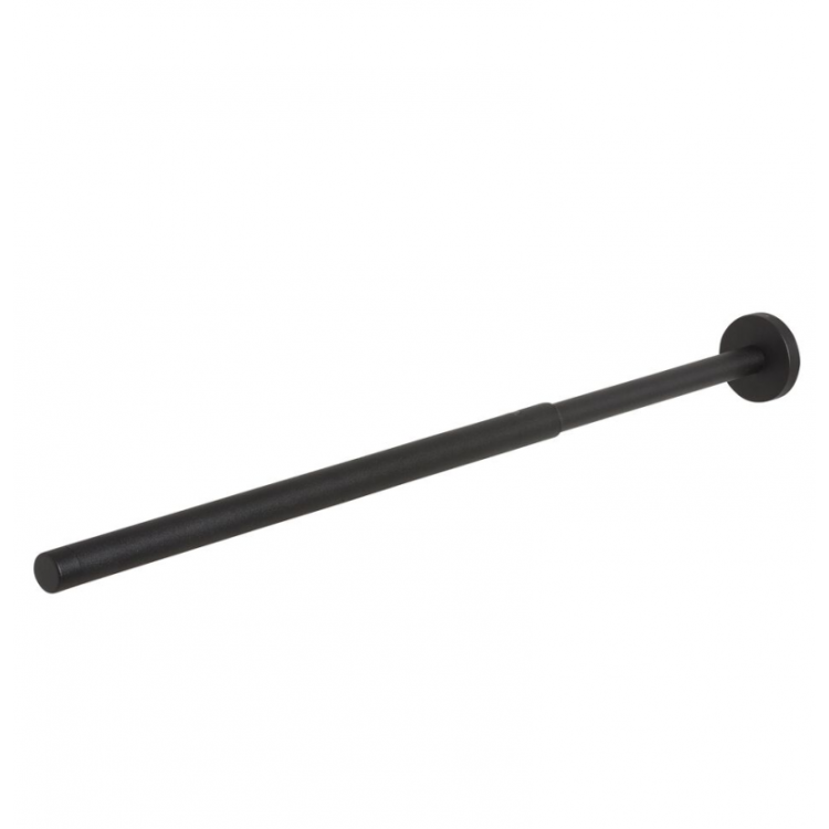 Dvieļu turētājs teleskopiskais Tiger Boston Black, melns