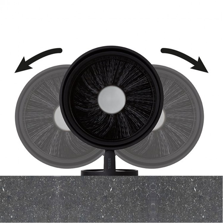 Tualetes birste ar turētāju Tiger TUNE