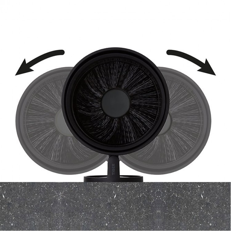 Tualetes birste ar turētāju Tiger TUNE