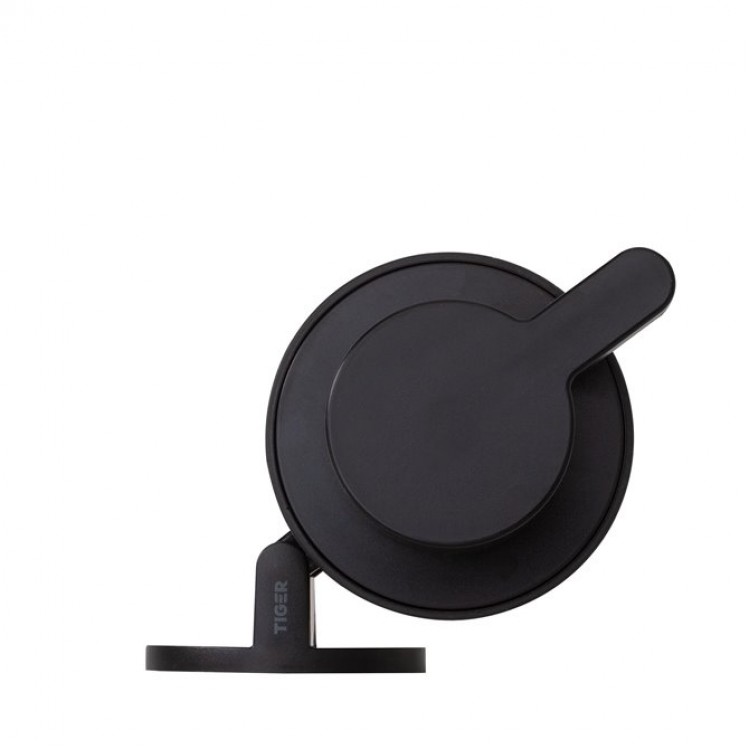 Ziepju dozators Tiger TUNE, Berzts nerūsējošais tērauds/melns