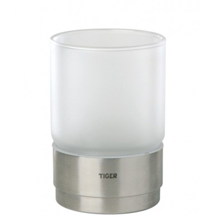 Glāze ar turētāju Tiger Boston, pulēts ner.tērauds