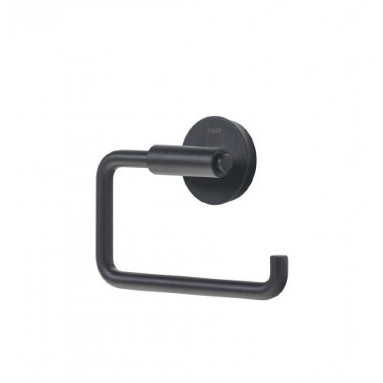 Tualetes papīra turētājs Tiger URBAN, melns