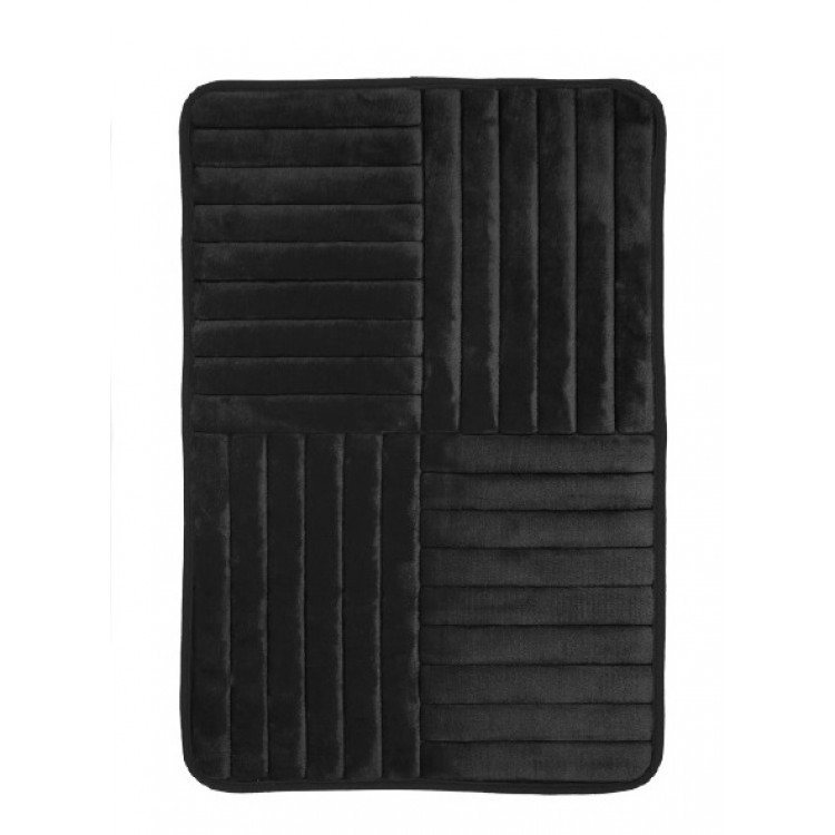 Vannas istabas paklājs Duschy TOULON 50x80 cm, melns 768-20