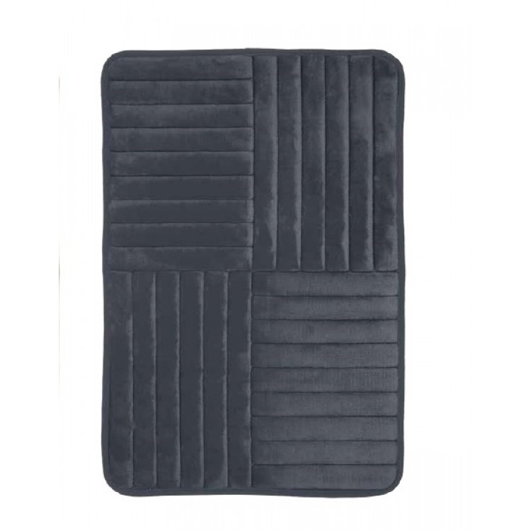 Vannas istabas paklājs Duschy TOULON 50x80 cm, pelēks 768-26