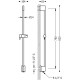 Dušas stienis TRES 760mm, 03493199BM