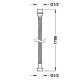 Dubultā vijuma dušas šļūtene TRES 1.7m, 9134830051