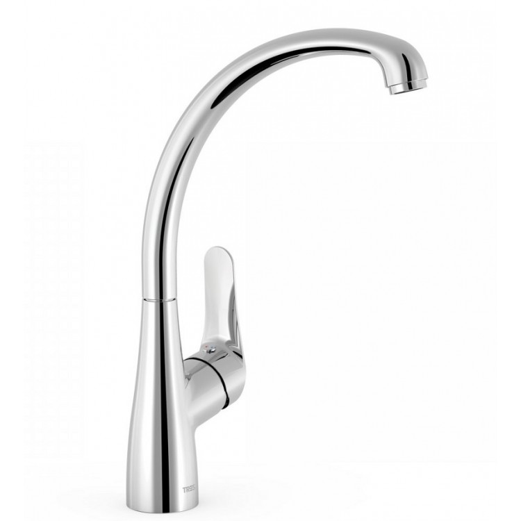 Virtuves izlietnes maisītājs BASE TRES PLUS, hroms 2164471