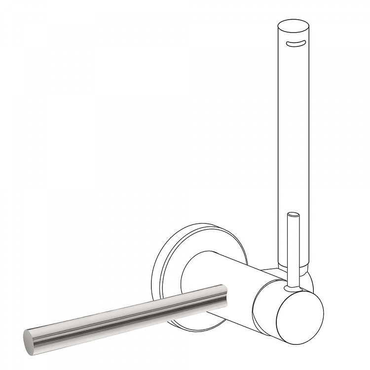 Dvieļu turētajs TRES 180mm, 03412401AC