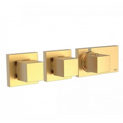 TRES Block System Iebūvējamais jaucējkrāns (3-ceļu), 20725399OM