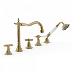 Vannas maisītājs uz vannas malas CLASIC-TRES 5-daļīgs, 24214601LM