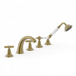 Vannas maisītājs uz vannas malas CLASIC-TRES 5-daļīgs, 24214602LM