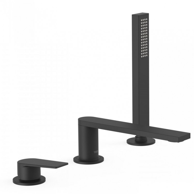 Vannas maisītājs uz vannas malas PROJECT-TRES 3-daļīgs, 21116101NM