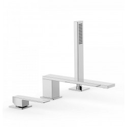 Vannas maisītājs uz vannas malas SLIM-TRES 3-daļīgs, 20216101