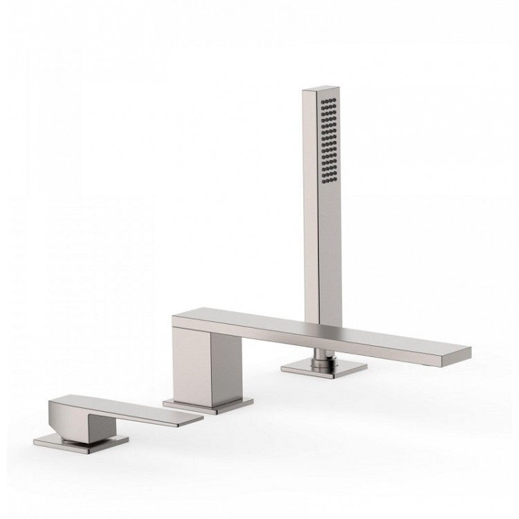 Vannas maisītājs uz vannas malas SLIM exclusive TRES 3-daļīgs, 20216101AC