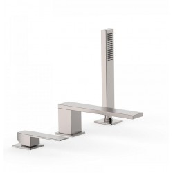 Vannas maisītājs uz vannas malas SLIM exclusive TRES 3-daļīgs, 20216103AC