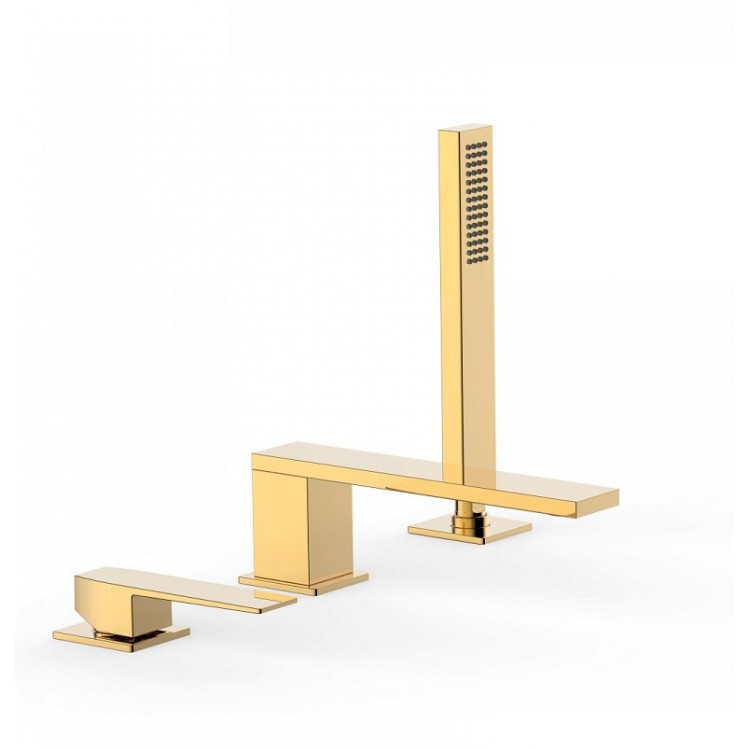 Vannas maisītājs uz vannas malas SLIM exclusive TRES 3-daļīgs, 20216103OR