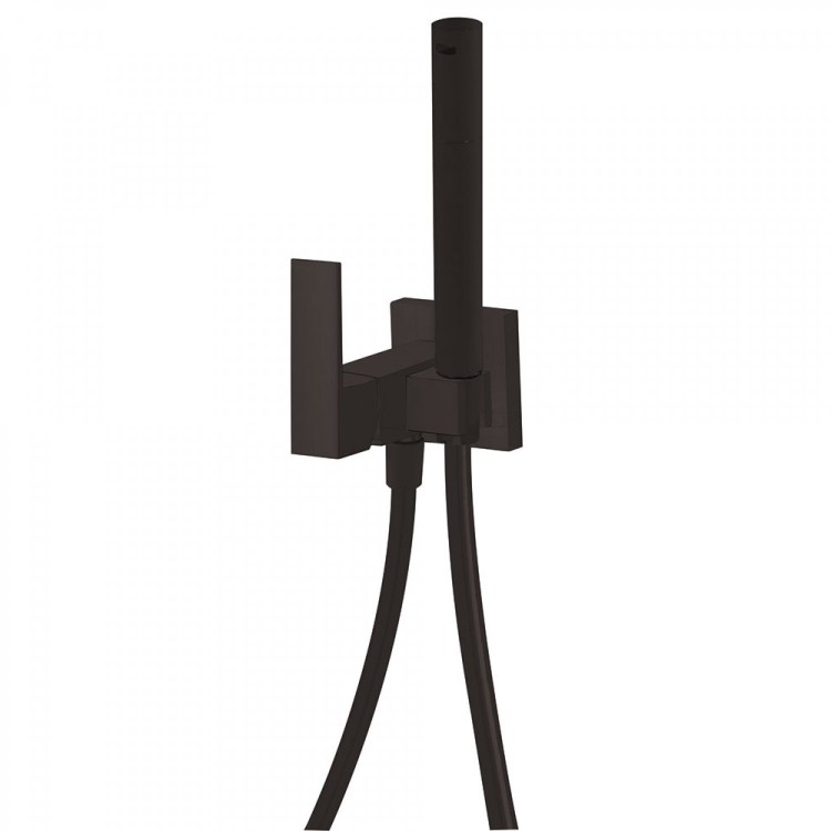 Iebuvējams maisītājs ar bidetta dušu TRES Cuadro Colors, 00612301NM