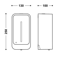 TRES Elektroniskais ziepju dozators 6V, 01240801