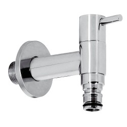 Dārza lodveida ventilis TRES Especial Basic 1/2 ār. vītne, hroms