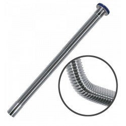 Lokana gofrēta caurule TRES 32, hroms 134215005