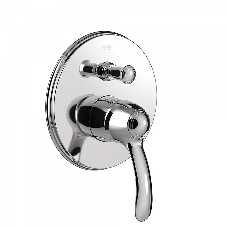 Vannas un dušas iebūvējamais maisītājs CLASIC-TRES, 24218001