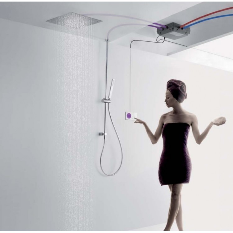 Elektroniskais termostats TRES Shower Technology 4-ceļu, 49286499